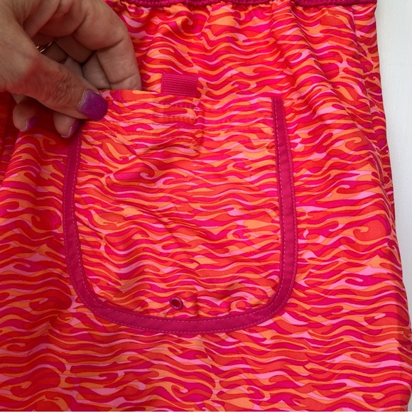 •Catalina• Pink/Orange Swim Skort/Coverup - Size Medium (8-10) - Picture 6 of 8